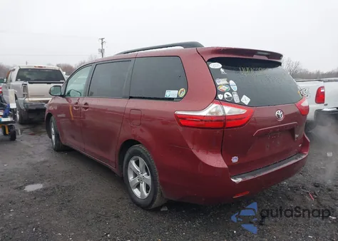 2017 Toyota Sienna Le 8 Passenger from USA, damaged, VIN 5TDKZ3DC5HS777268